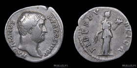 Hadrian (117-138AD) AR Denarius. RIC 241a