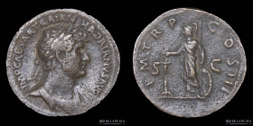Hadrian (117-138AD) AE Sestertius. RIC 611