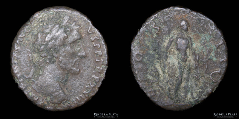 Antoninus Pius (138-161AD) AE As. Rome mint (154-155AD) 25.0mm; 11.1g. A: ANTONI...