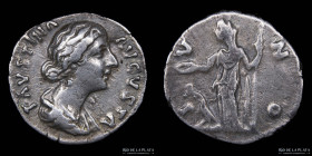 Faustina II (147-175AD) AR Denarius. RIC 688