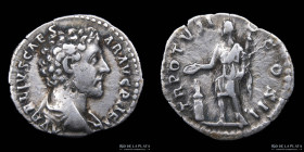 Marcus Aurelius as Caesar (161-180AD) AR Denarius. RIC 458