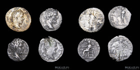 Septimius Severus (193-211AD) lot of 4 Denarius