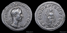 Macrinus (217-218AD) AR Denarius. RIC 91