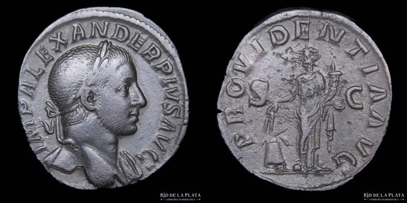 Severus Alexander (222-235AD) AE Sestertius. Rome mint (232AD) 30.0mm; 18.8g. A:...