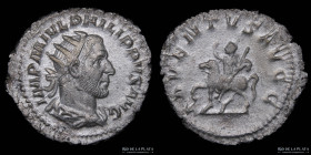 Philip I the Arab (244-249AD) AR Antoninianus. RIC 26b