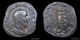 Philip I the Arab (244-249AD) AE Sestertius. RIC 191a