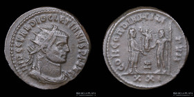 Diocletian (284-305AD) AE Radiate. Antioch. RIC 322