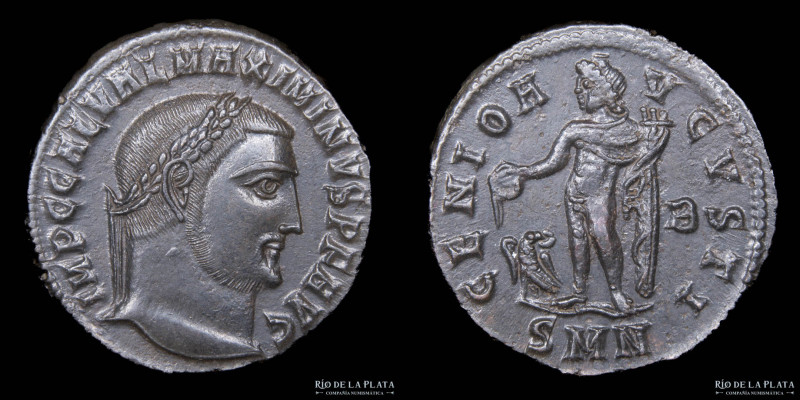 Maximinus II Daia (309-313AD) AE Follis. Nicomedia mint 2nd office (312AD) 20.0m...