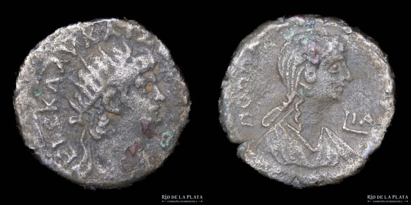 Alexandria. Egypt. Nero (54-68AD) BI Tetradrachm. Alexandria mint, year 11 (64/5...