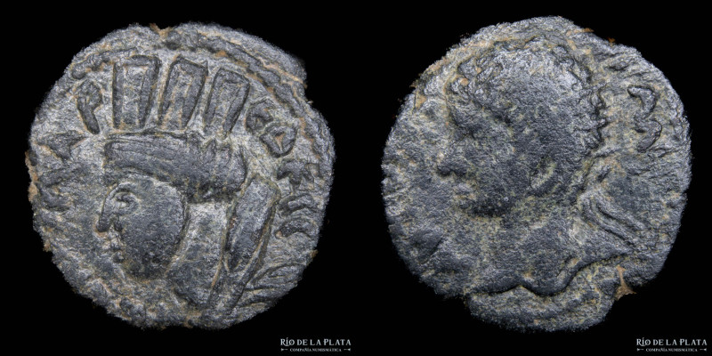 Edessa, Mesopotamia. Elagabalus (218-222AD) AE Unit. 18.0mm; 3.1g. A: MAΡ AVΡ AN...
