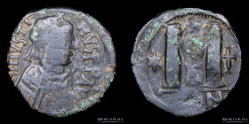 Justin I (518-527AD) AE Follis. Constantinopla. SB 63