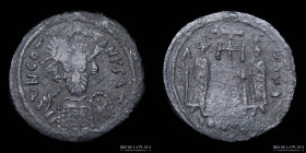 Constantine IV Pogonatus (668-685AD) AE Solidus (fourre)