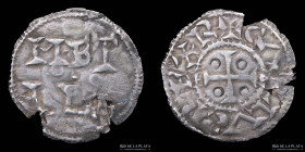 France. Charles IV le simple (898-922) BI Denier. Dy 629