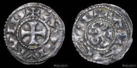 France. Viscounty of Albi (1150-1200) AR Denier (Raymond)