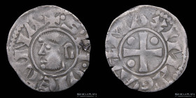 France. Archbishop of Vienne (1200-1240) Anonymous BI Denier