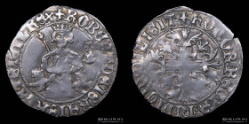 France. Robert d´Anjou (1309-1343) AR Carlin d´argent