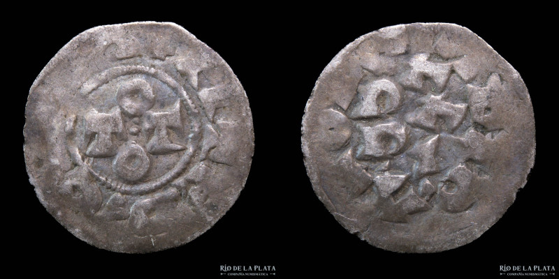 Holy Roman Empire. Otto II (King of Italy 973-983AD) AR Denaro. Pavia mint. AR; ...