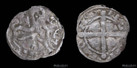 Spain. Castille and Leon. Alfonso IX (1188-1230) BI Dinero. Salamanca