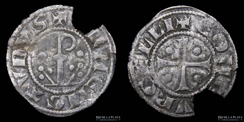 Spain. Comtat d'Urgell. Pere d'Urgell (1347-1408) Agramunt. BI Diner de bàcul. B...