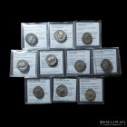 Rome. Lot x 10 AR antoninianus. All classified