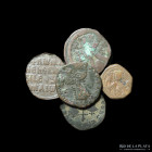 Byzantine. Lot x 5 bronze coins