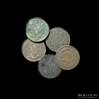 Papal States. Gregory XVI. 5 x 1 Quattrino 1839-44. KM1318