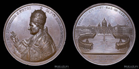 Papal States. Gregorius XV (1831-1846) Medal 1845. Bronze