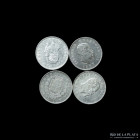 Italy. V. Emanuele II. 4 x 1 Lira 1863. KM5a.1