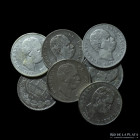 Italy. Umberto I. 7 x 1 Lira 1886-1899. KM24