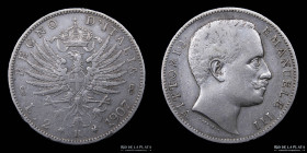 Italy. V. Emanuele III. 2 Lire 1907 R. KM33
