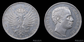 Italy. V. Emanuele III. 1 Lira 1901 R. KM32