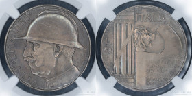 Italy. V. Emanuele III. 20 Lire 1928 R. Certified NGC