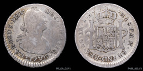 Lima. Carlos IV. 1 Real 1796 IJ. KM94