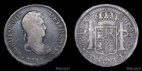 Lima. Fernando VII. 4 Reales 1818 JP. KM116
