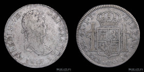 Lima. Fernando VII. 4 Reales 1819 JP. KM116