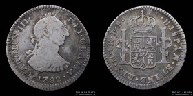 Mexico. Carlos III. 1 Real 1782. KM87