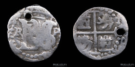 Potosi. Felipe III. 1/2 Real 1602 R. Macuquina CJ 11.1.1