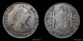 Potosi. Carlos III. 1 Real 1779/8 PR. CJ 66.8.1