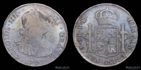 Potosi. Carlos IV. 4 Reales 1792 PR. CJ 77.4.2