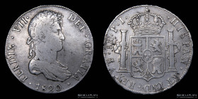 Potosi. Fernando VII. 8 Reales 1820 PJ CJ 86.10