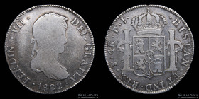 Potosi. Fernando VII. 4 Reales 1822 PJ. CJ 87.7