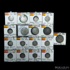 Potosi. Lote x17 monedas de 4, 2 y 1 Real. Incluye escasas