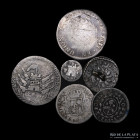 Argentina y Potosi. Lote x6. 1808 a 1843. Raras y escasas