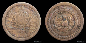 Argentina. Buenos Aires. 10 Decimos 1827. CJ 6.4