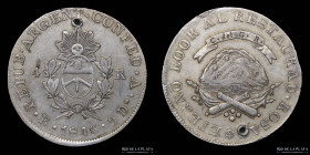 Argentina. La Rioja. 4 Reales 1846. CJ 59