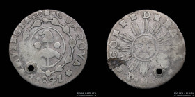 Argentina. Cordoba. 1 Real 1841 PNP. CJ 32.1.17