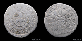 Argentina. Cordoba. 1 Real 1842 JPP. CJ 38.2.1