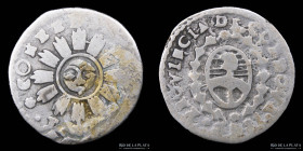 Argentina. Cordoba. 1 Real 1843 JPP. CJ 40.7.3