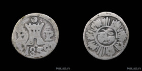 Argentina. Cordoba. 1/4 Real 1839. CJ 8.1.11