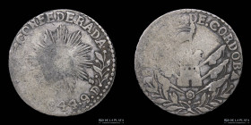 Argentina. Cordoba. 2 Reales 1844. CJ 49.5.2
